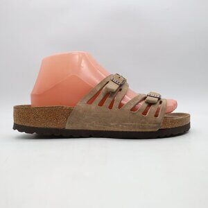 Birkenstock Granada Women's Size EU 39 US 8 Brown Leather Walking Sandals